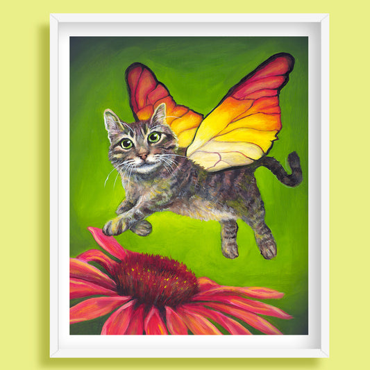The Caterfly Art Print