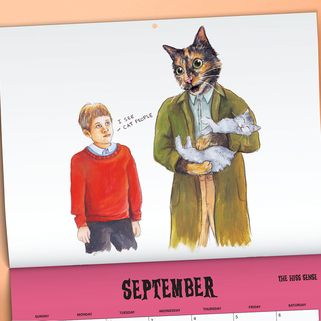 Scaredy Cats 2025 Calendar
