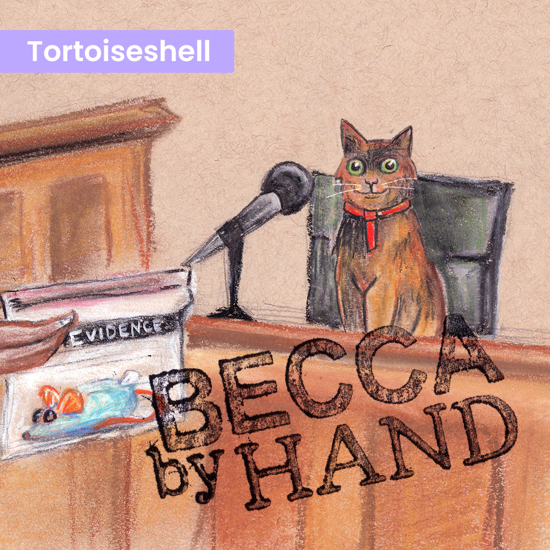 Choose Your Cat On Trial, Claw & Order Art Print