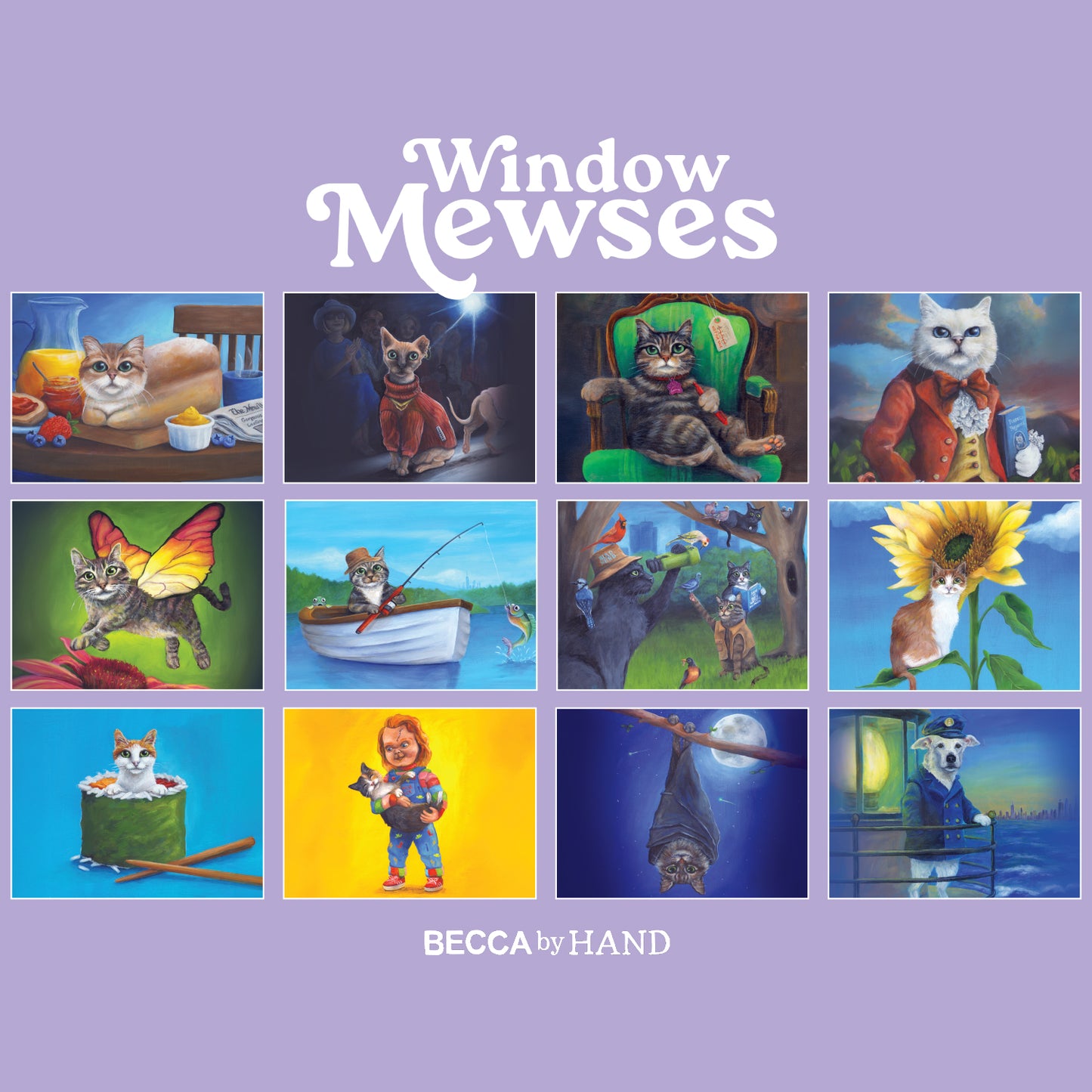 PRE-ORDER Window Mewses 2026 Calendar