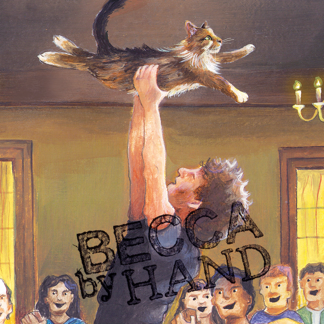 Purrty Dancing Art Print