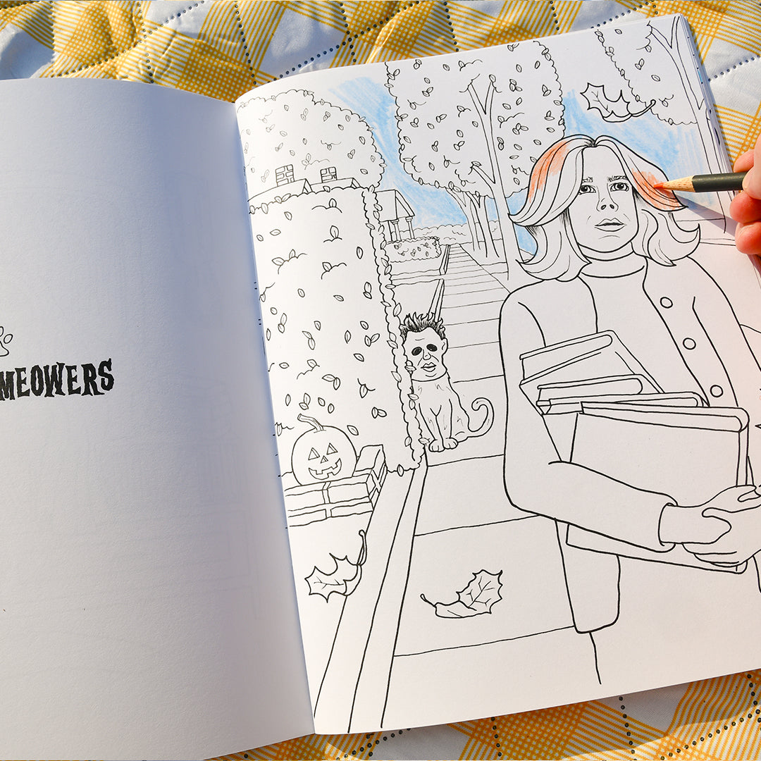 Scaredy Cats Coloring Book