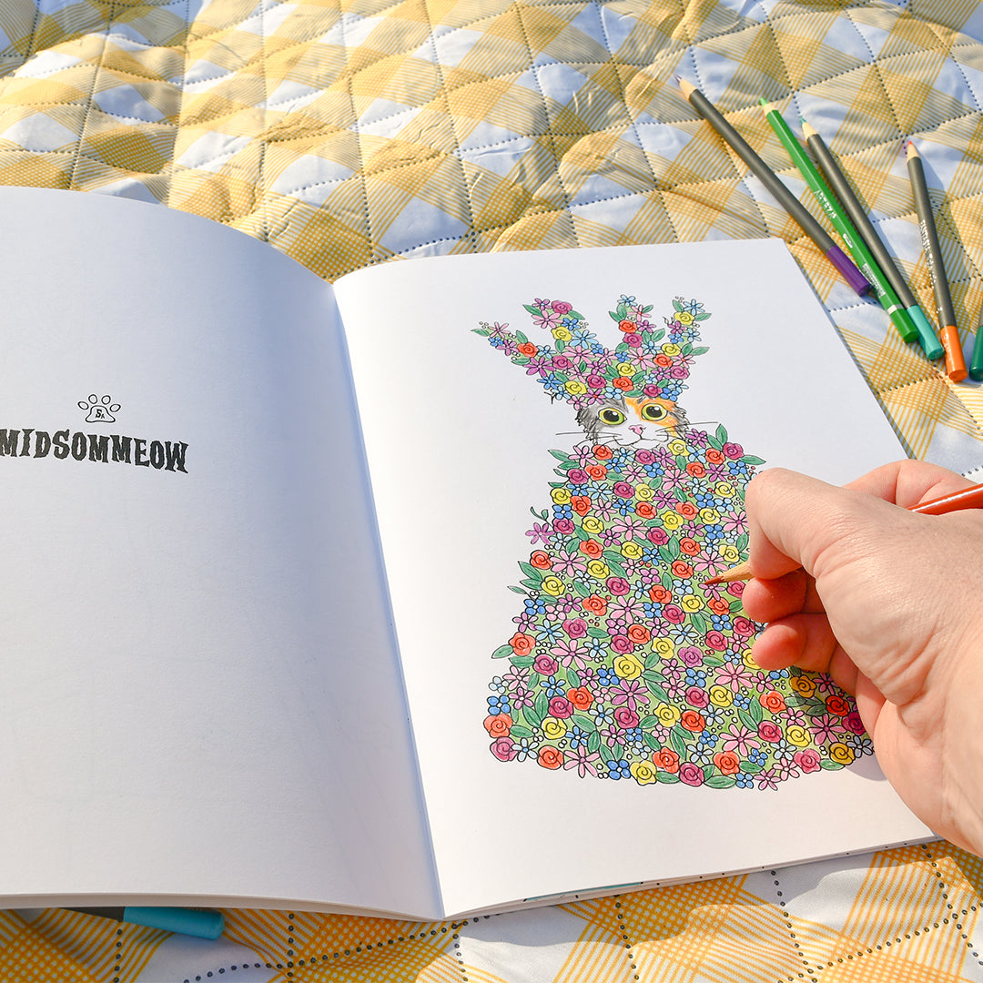 Scaredy Cats Coloring Book