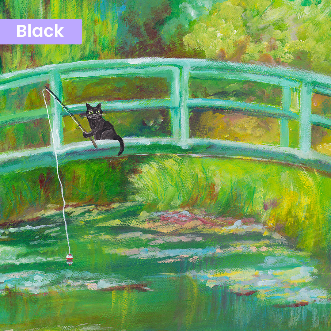 Choose Your Cat In A Monet Painting