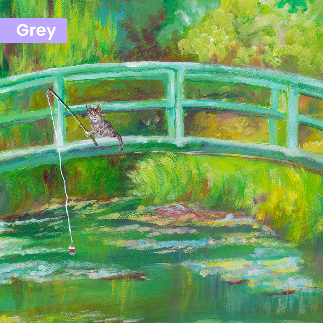 Choose Your Cat In A Monet Painting