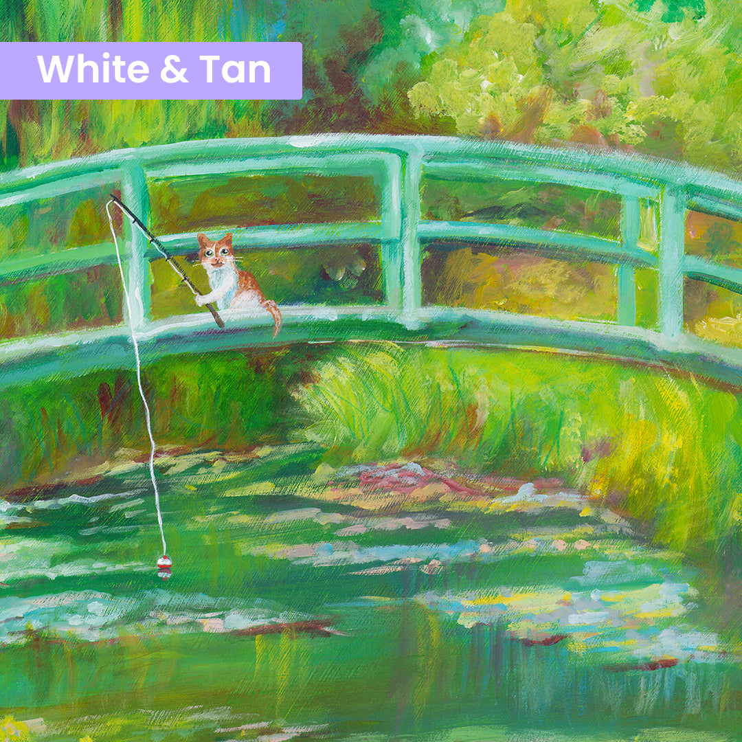Choose Your Cat In A Monet Painting