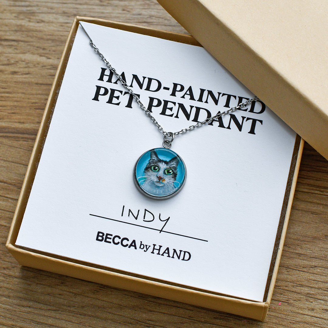 Custom Painted Pet Pendant