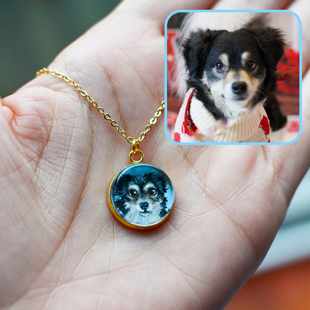 Custom Painted Pet Pendant