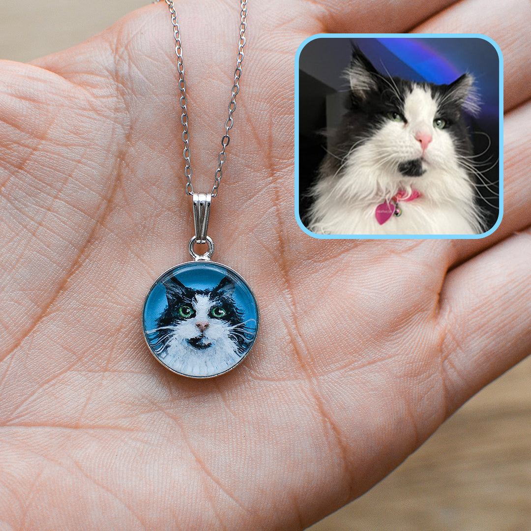 Custom Painted Pet Pendant