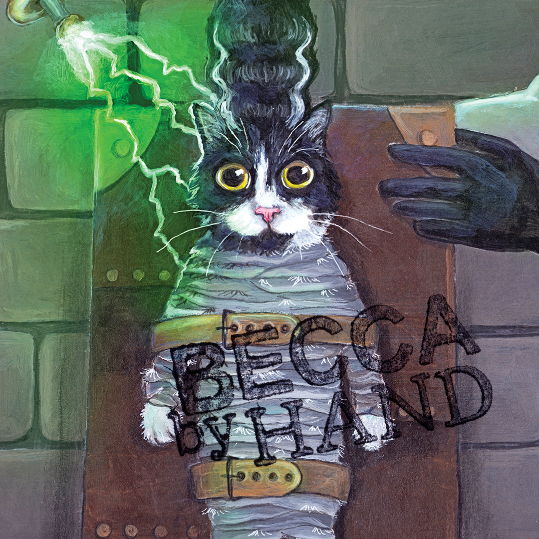 Bride of Furkenstein Art Print