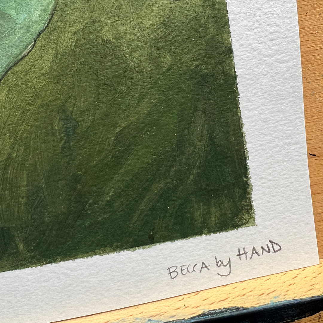 Original The Catbirds Painting