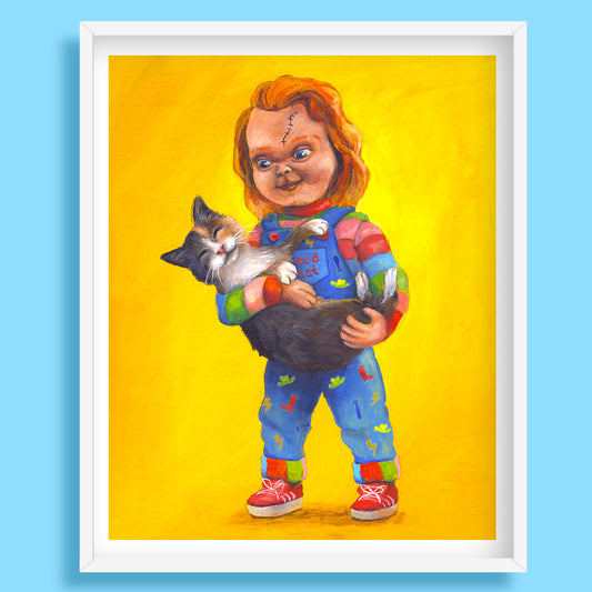 Chucky's New Bestie Art Print
