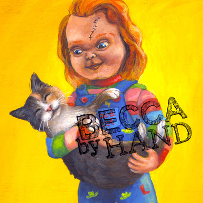 Chucky's New Bestie Art Print