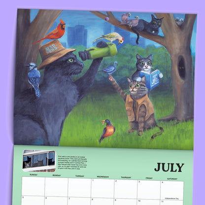 PRE-ORDER Window Mewses 2026 Calendar