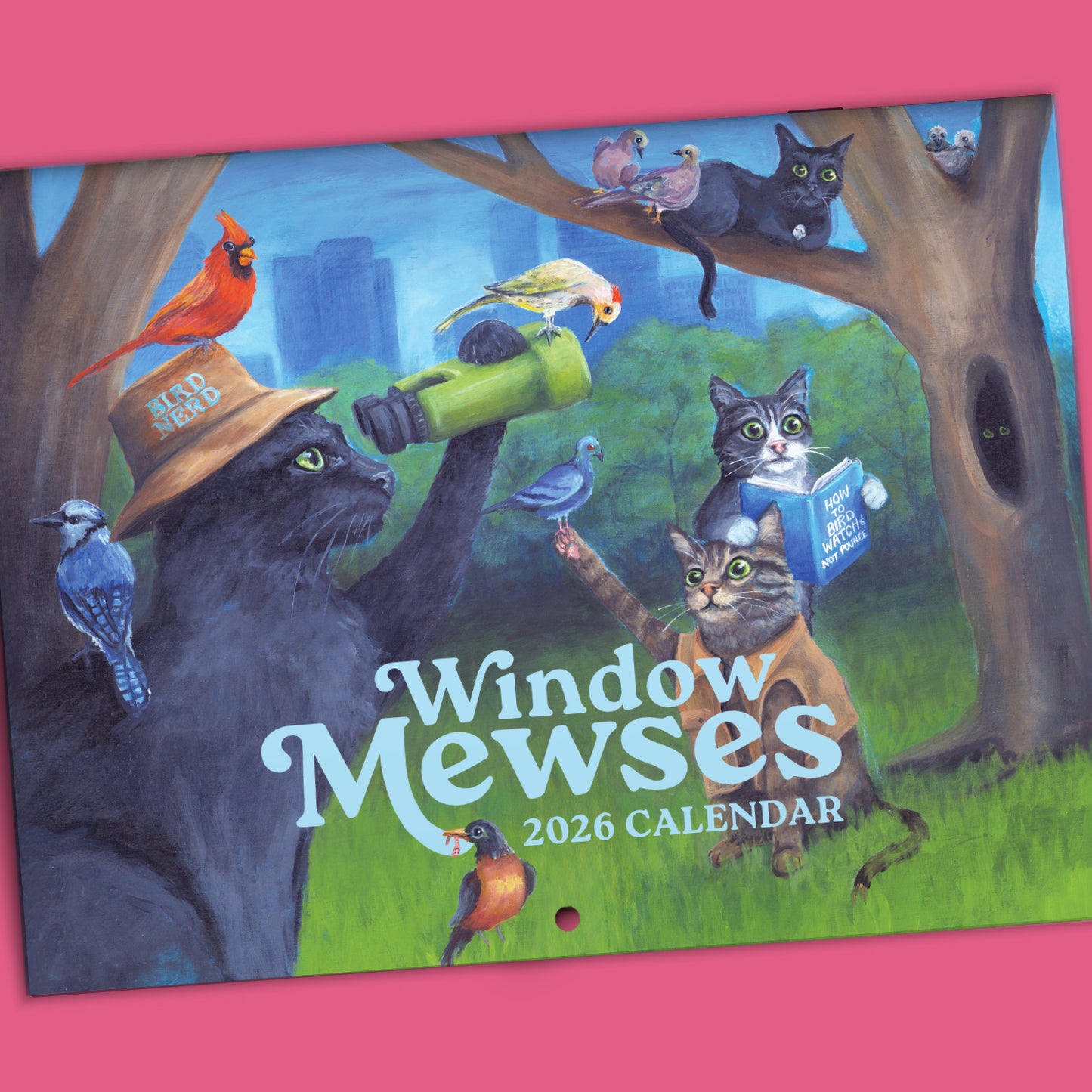 PRE-ORDER Window Mewses 2026 Calendar
