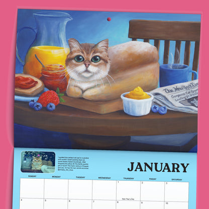 PRE-ORDER Window Mewses 2026 Calendar