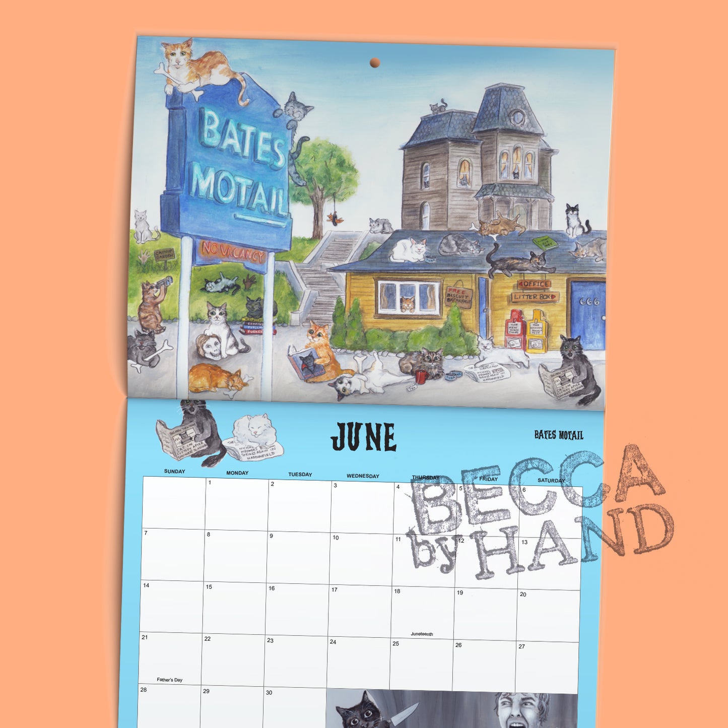 Scaredy Cats 2026 Calendar