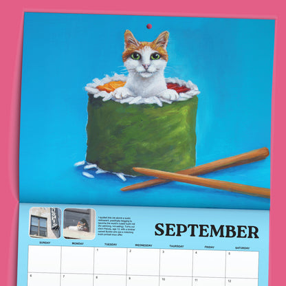 PRE-ORDER Window Mewses 2026 Calendar