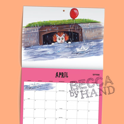 Scaredy Cats 2026 Calendar