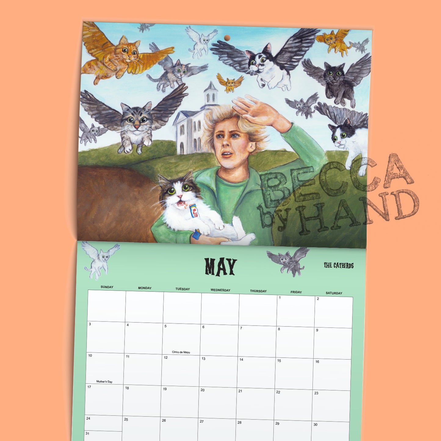 Scaredy Cats 2026 Calendar