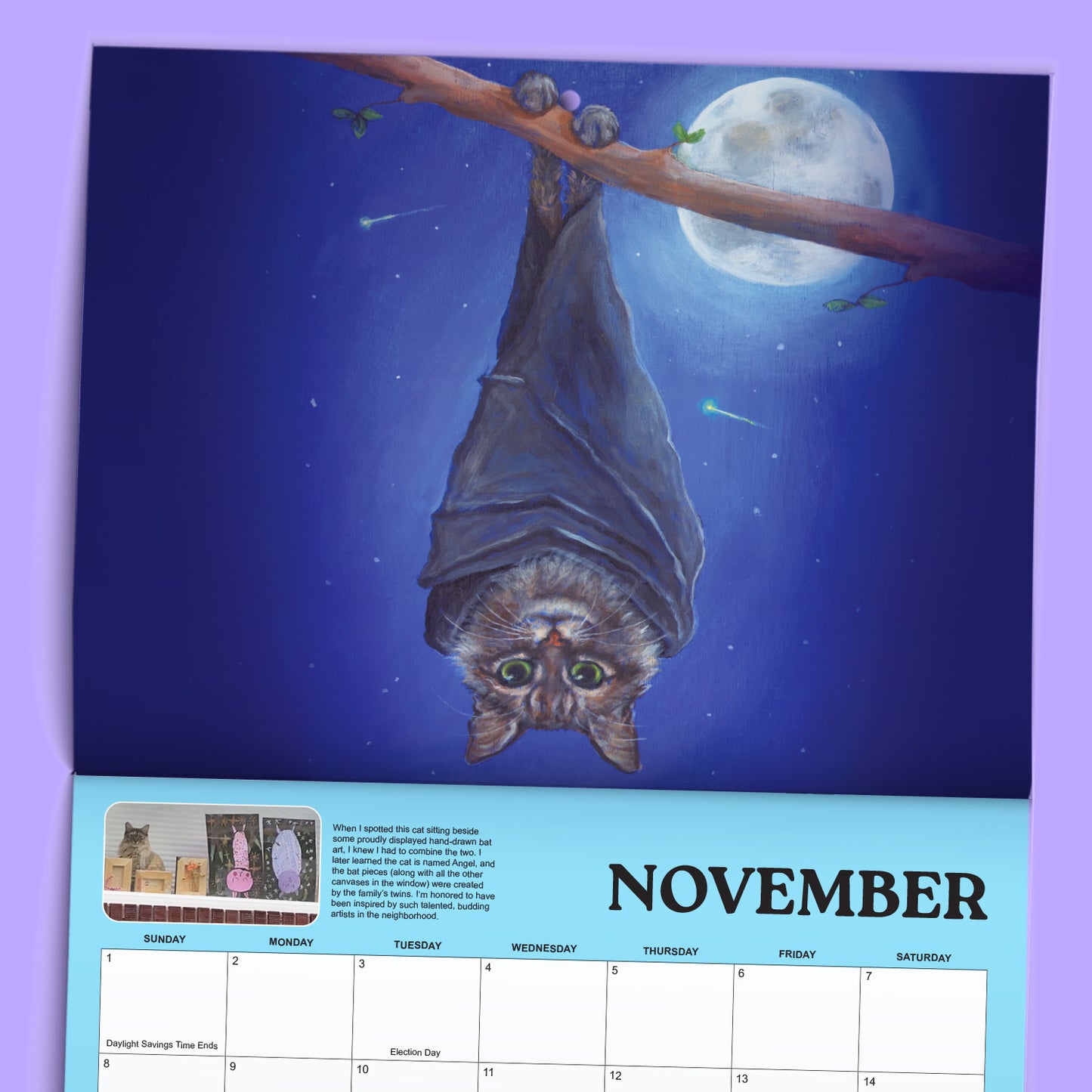 PRE-ORDER Window Mewses 2026 Calendar