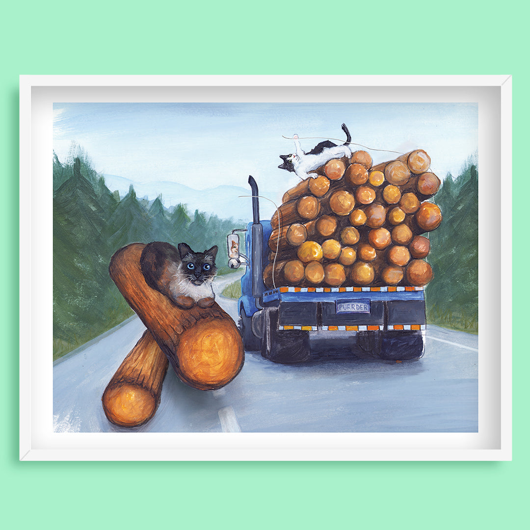 Feline-al Destination Art Print