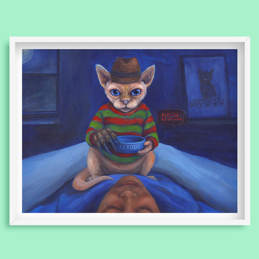 Freddy Cougar Art Print