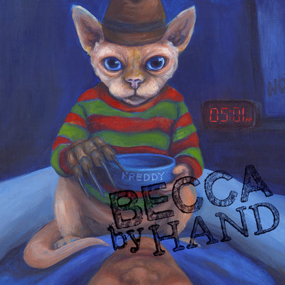 Freddy Cougar Art Print