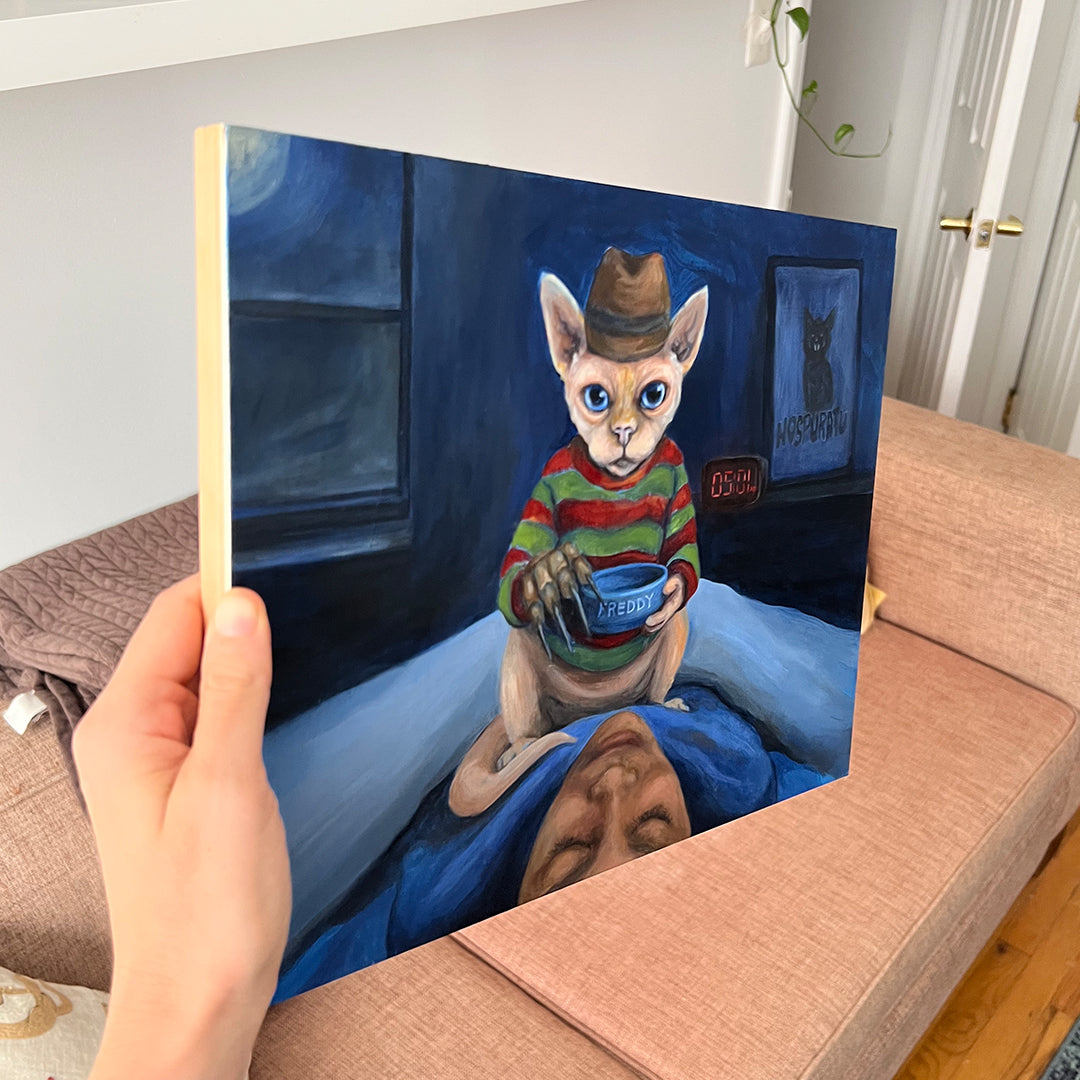 Original Freddy Cougar Painting