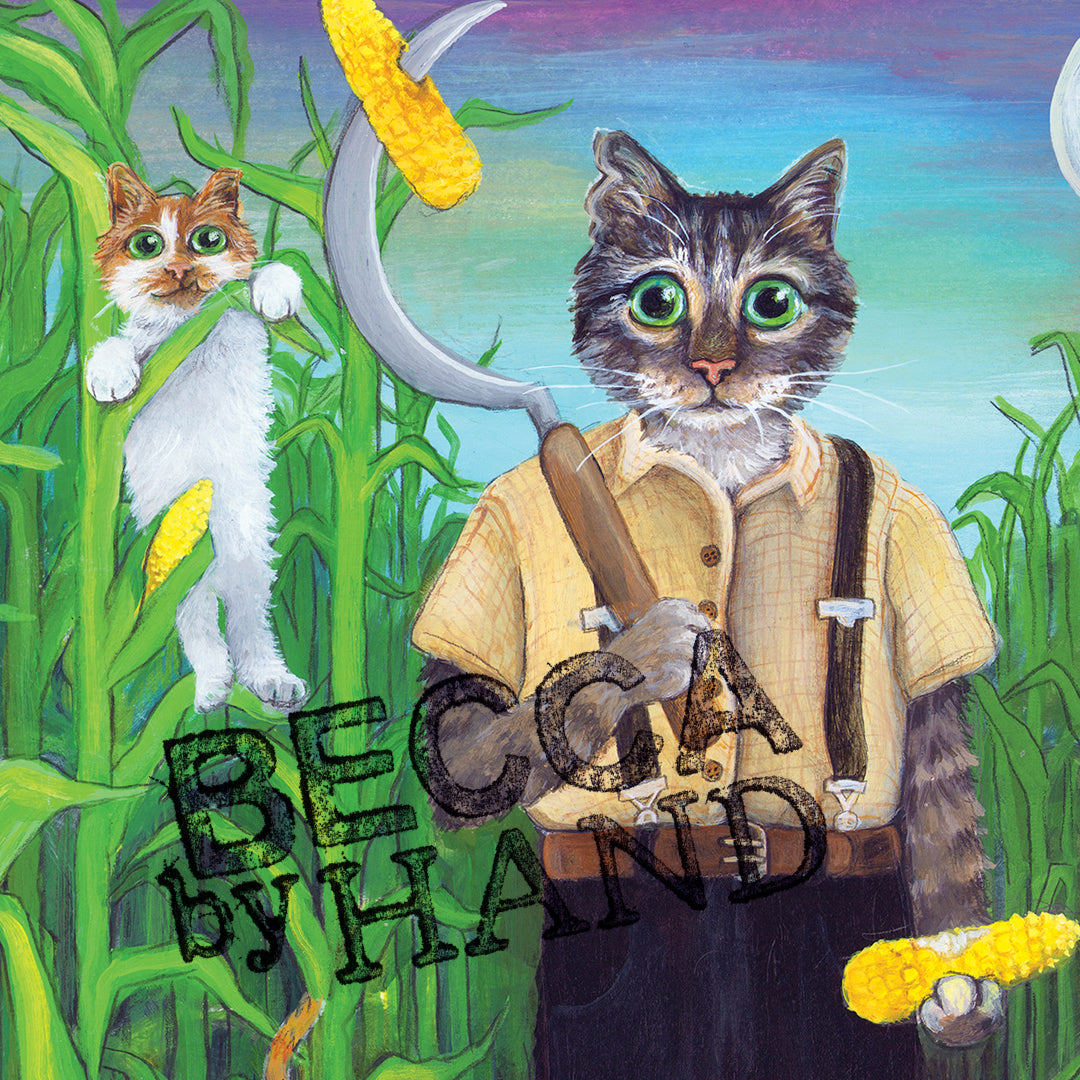 Kittens Of The Corn Art Print