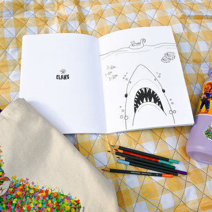Scaredy Cats Coloring Book