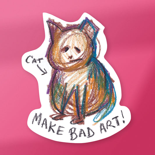 Make Bad Art Sticker