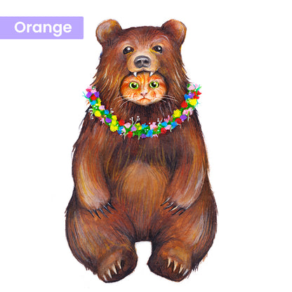 Customizable Midsommeow Bear Art Print