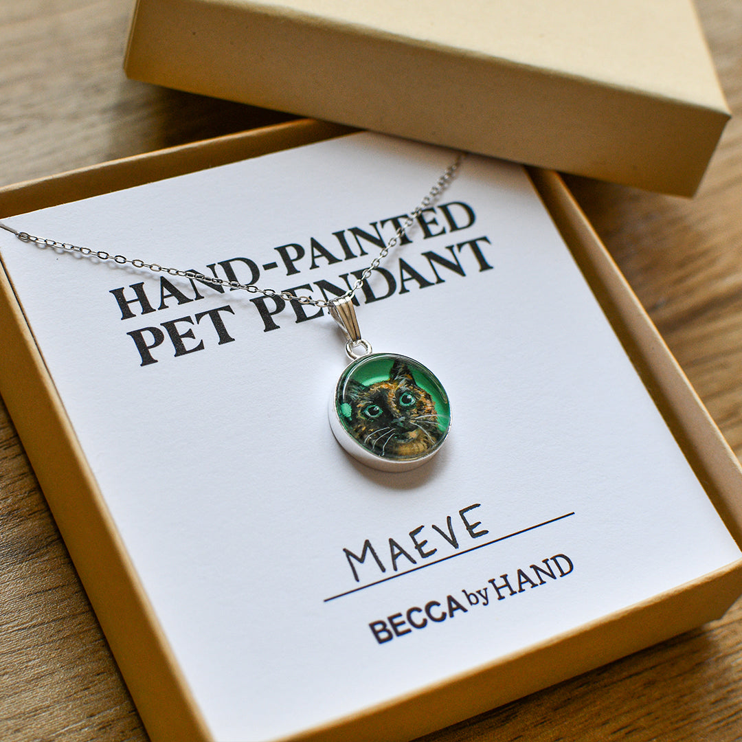 Custom Painted Pet Pendant