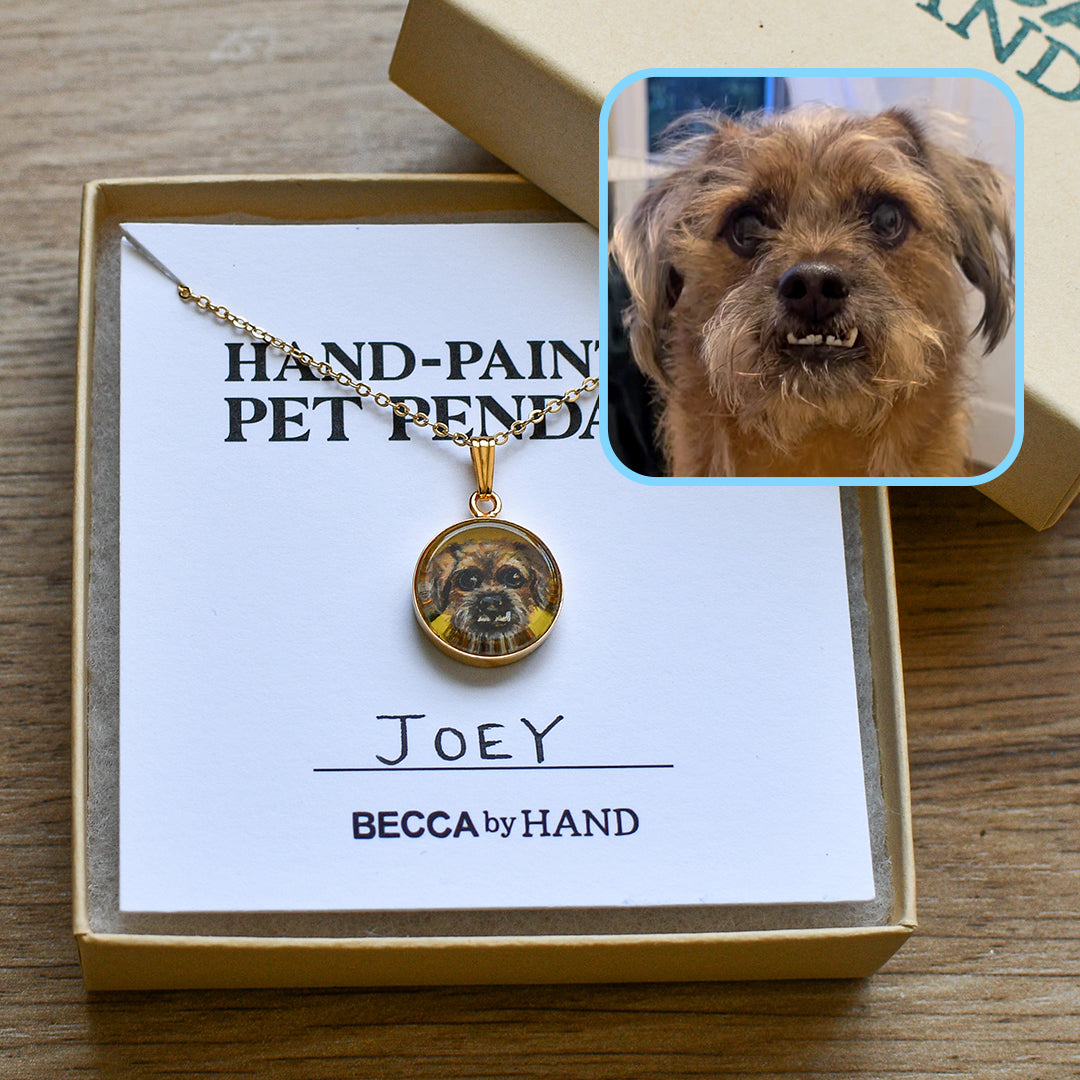 Custom Painted Pet Pendant
