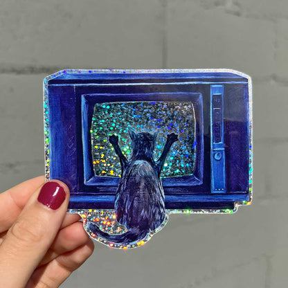 Purrtergeist Sticker
