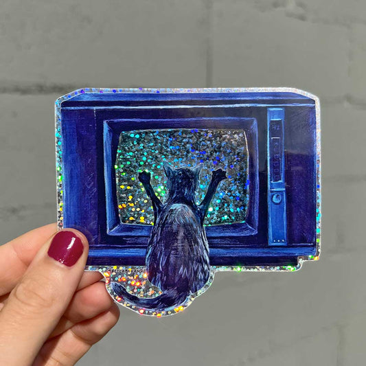 Purrtergeist Sticker