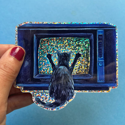 Purrtergeist Sticker