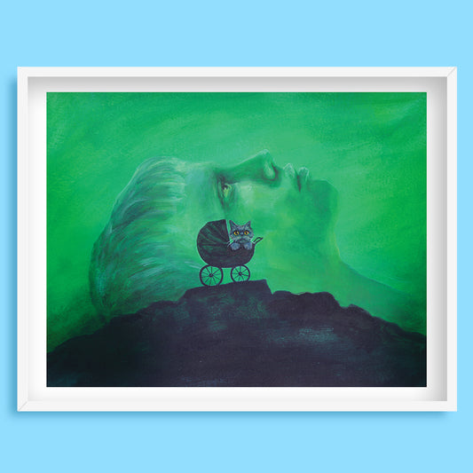Rosemary's Fur Baby Art Print