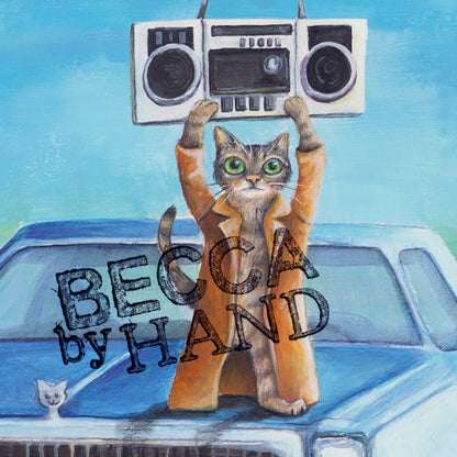 Meow Anything Art Print