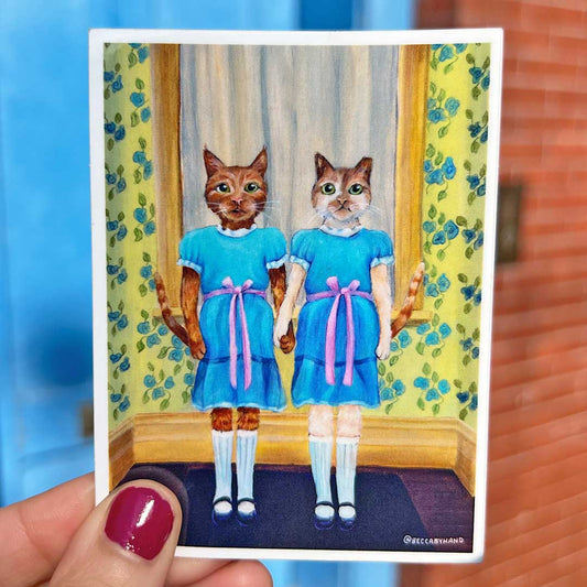 The Shedding Twins Sticker
