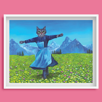 Sound of Mewsic Art Print