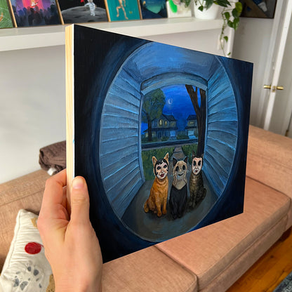 Original The Strangepurs Painting